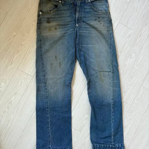 [33/32] GALLERY DEPT ZIP DENIM