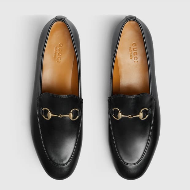 GUCCI 구찌 조던 홀스빗 로퍼 블랙 EU37/한국240