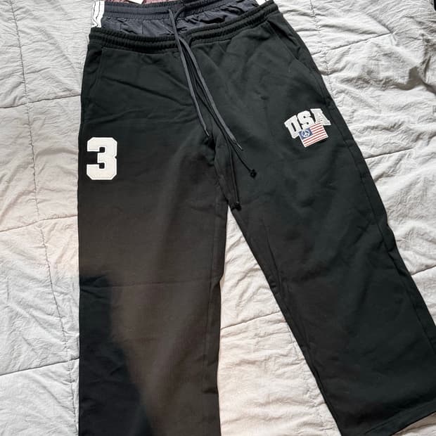 프로젝트GR 3레이어드 스웻팬츠 2사이즈 (타잔착용)