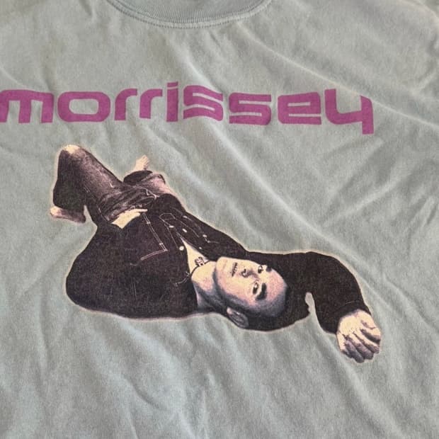 morrissey 2004 tour t shirt