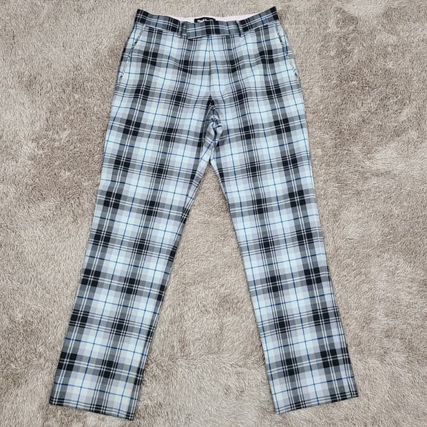 이안폴터디자인 체크 골프바지 32W