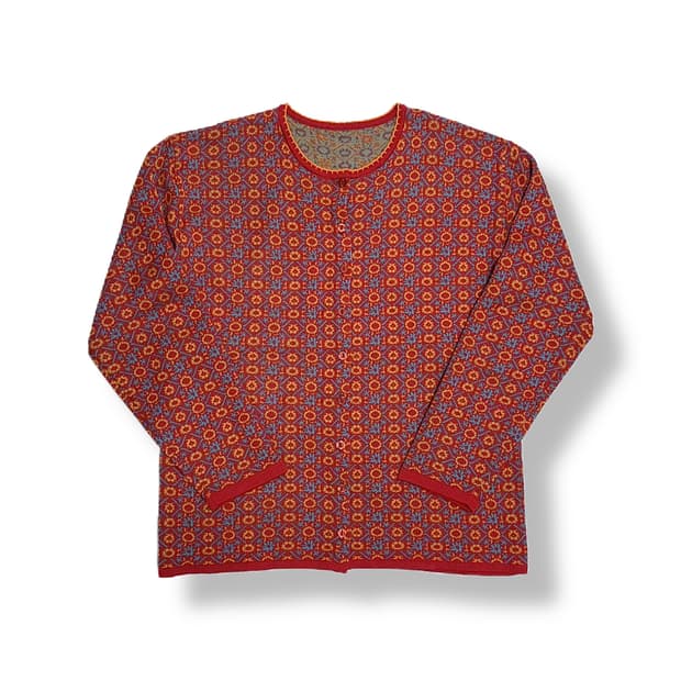 빈티지 에스닉 니트 가디건