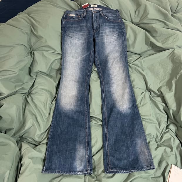 캘빈클라인 로우라이즈 데님 데드스탁