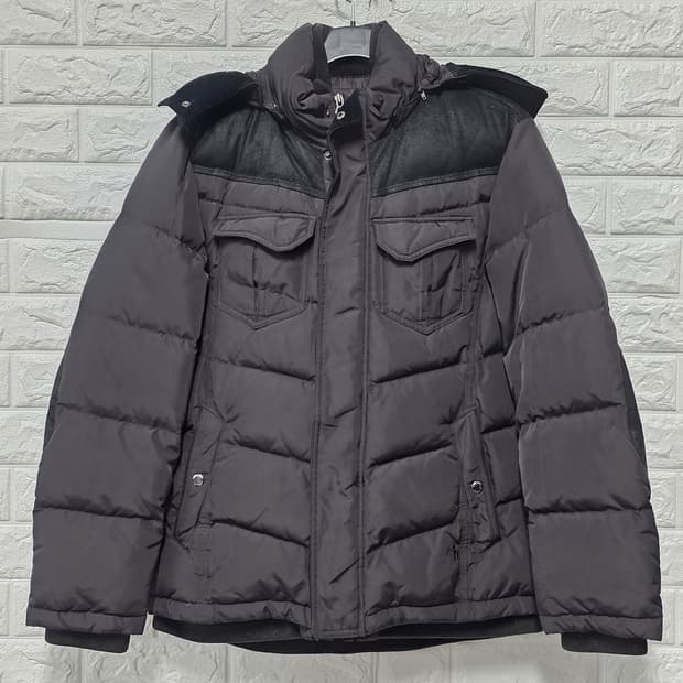 택포) 헤지스 남성 다운 패딩 105