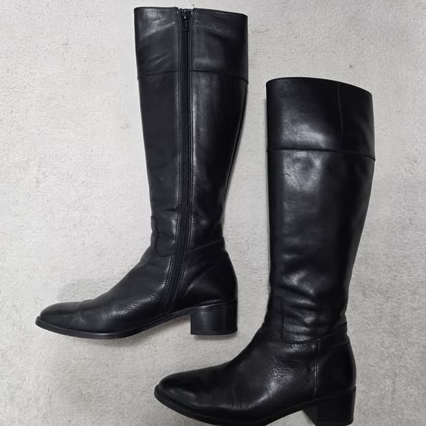 Margaret howell 마가렛 호웰 레더 롱 부츠 225