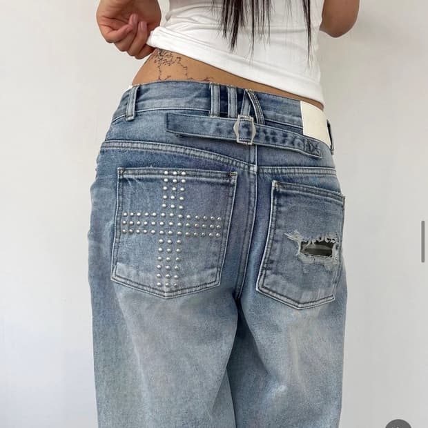 미개봉) 2000 아카이브스 신더 와이드팬츠