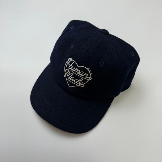 HUMAN MADE 6PANEL WOOL CAP 휴먼메이드 울 캡