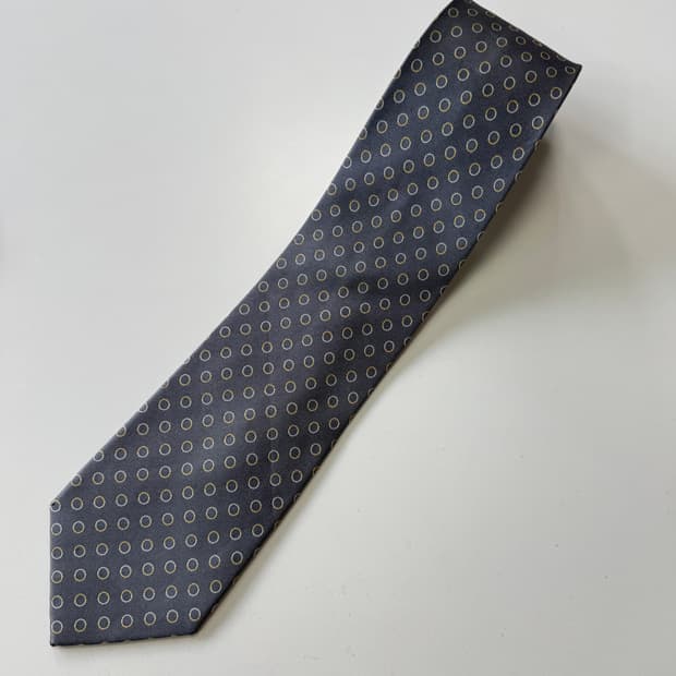 간사이야마모토 (Kansai Yamamoto) 실크 넥타이 9cm