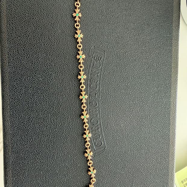 크롬하츠 22k 타이니 팔찌 12링크