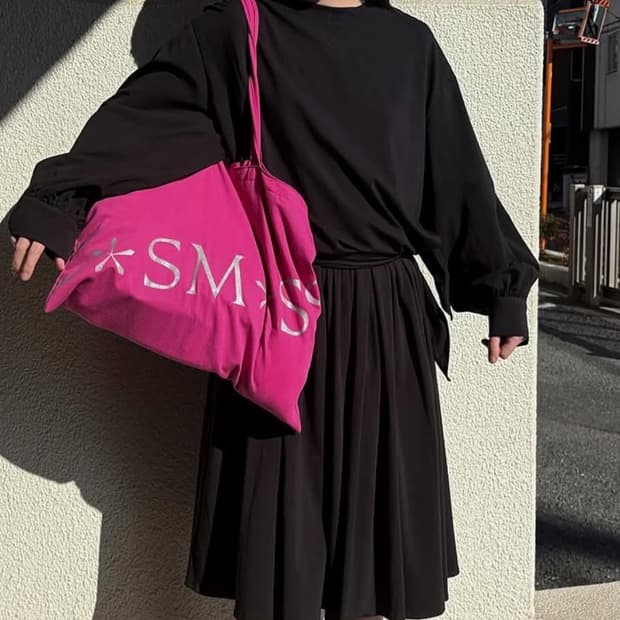 cosmoss METALLIC LOGO TOTE BAG 토트백
