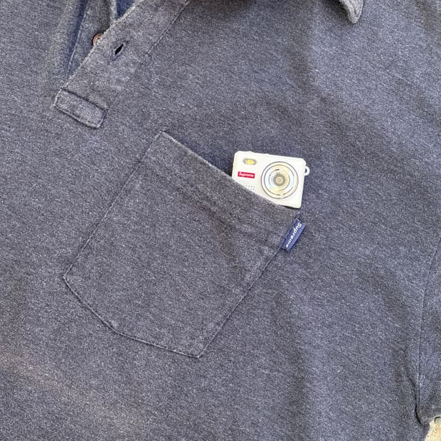 90s 슈프림 Pocket Polo Shirt