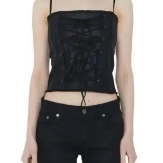 보헤미안서울 코르셋 슬리브리스 블랙S