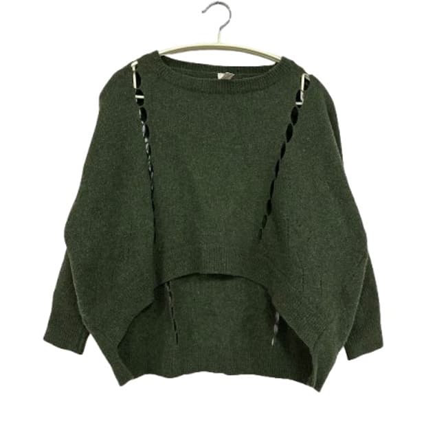 언발란스 가오리핏 니트 