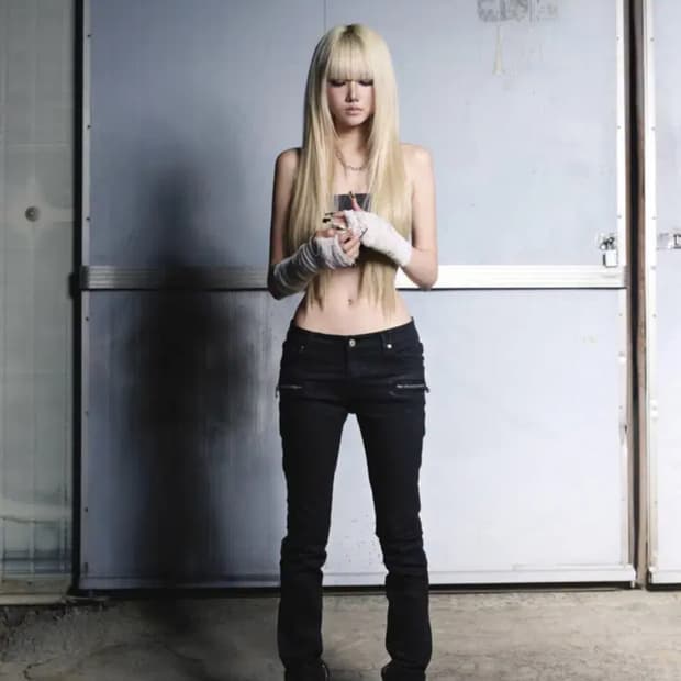 쿄이 kyoii 제작 스키니 팬츠 바지 1사이즈