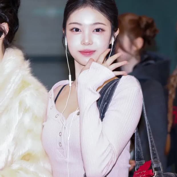 플리즈노팔로우 버니탑 핑크