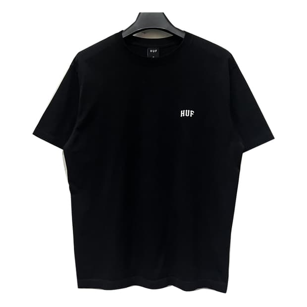 HUF 허프 스몰 로고 반팔티 M