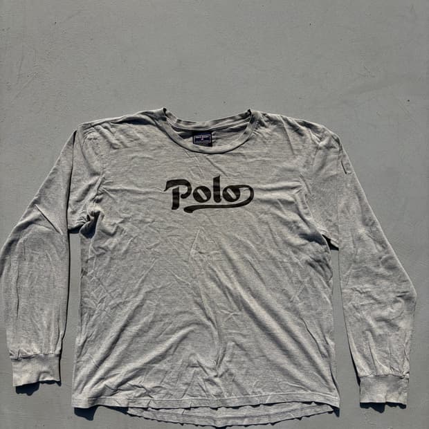 빈티지 폴로 스포츠 롱슬리브