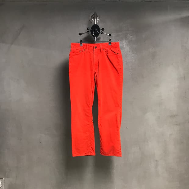 폴로 랄프로렌 코듀로이 팬츠 오렌지 31/30