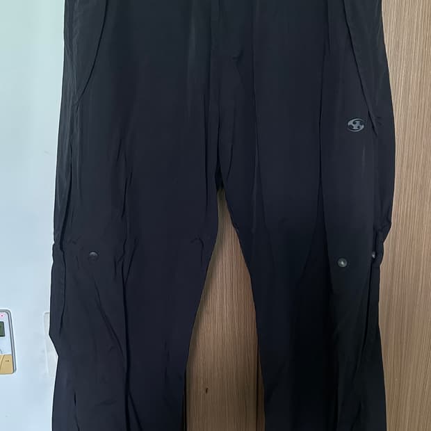 산산기어 나일론 웨이브 팬츠 블랙 (초판)