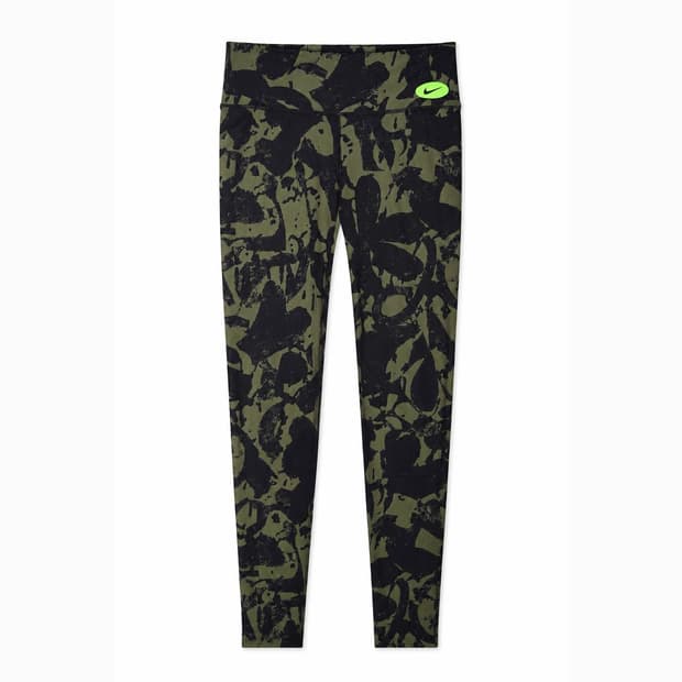 NIKE 나이키 폴리 혼방 밀리터리 레깅스 (6389)