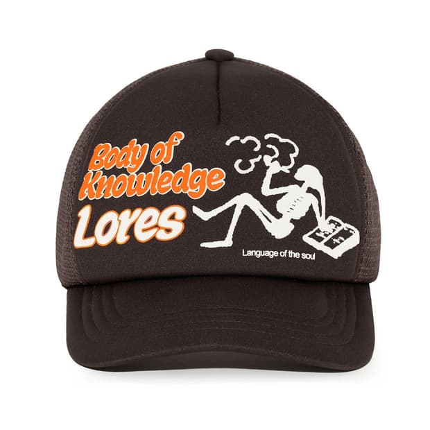 로어즈 LORES Smoke Trucker Cap 트러커 캡 모자 브라운