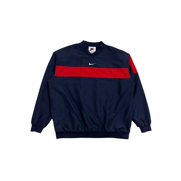 나이키 웜업 네이비/레드