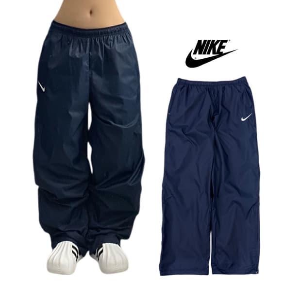 나이키 스우시 올드스쿨 바람막이 트랙팬츠