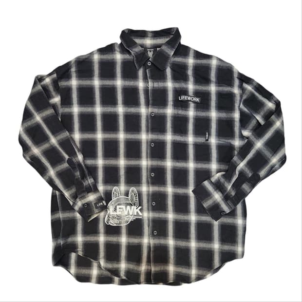 Lifework 라이프워크 체크 셔츠