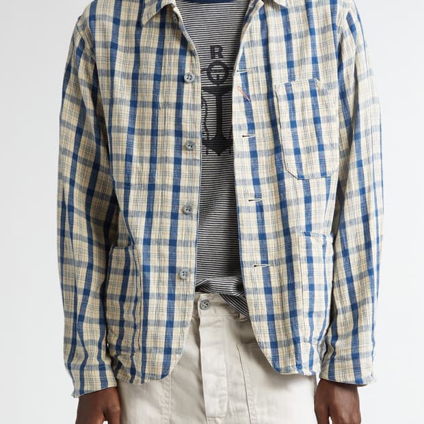 더블알엘 RRL 린넨/코튼 엔지니어드 코트-블레이져