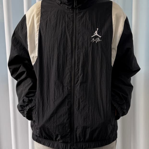 [2XL]나이키 조던 하프집업 우븐 바람막이