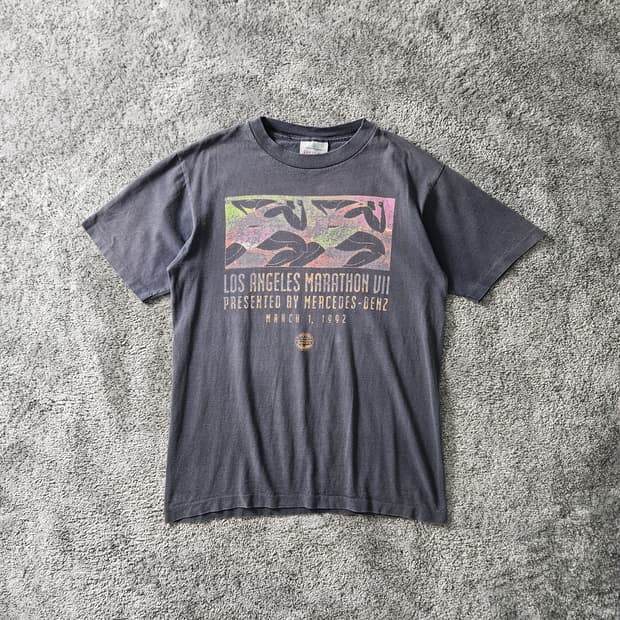 90's LOS ANGELS MARATHON×BENZ T-SHIRTS