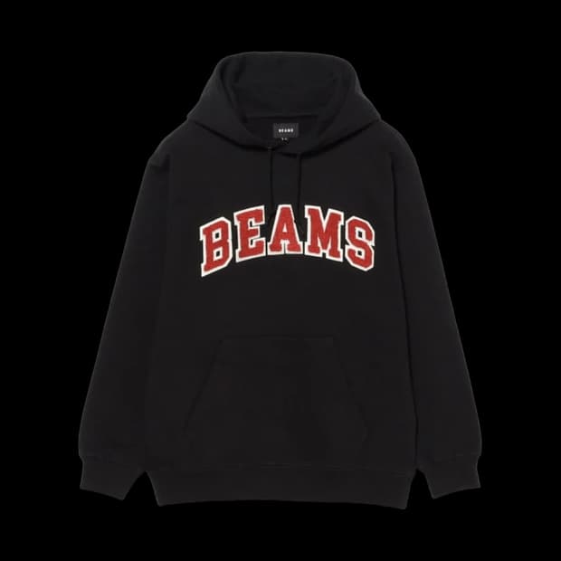 [XL]빔즈 베이직 후드티 블랙