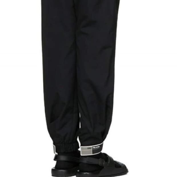 프라다 포플린 조거 46