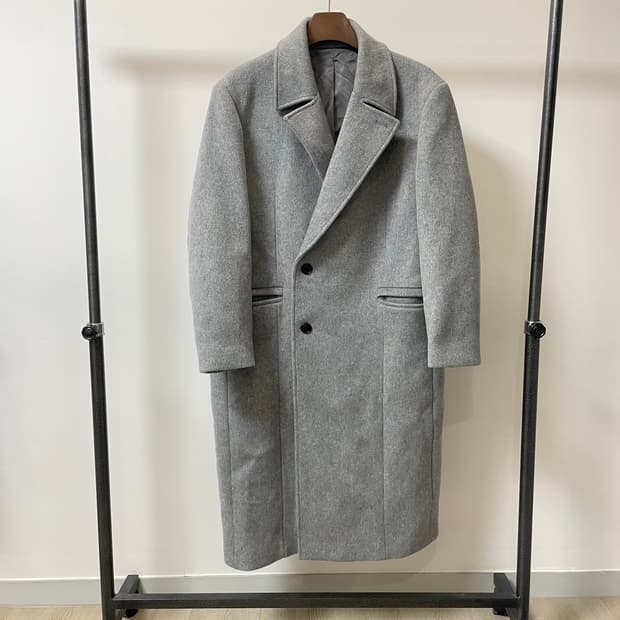 (100) 일 꼬르소 그레이 울 더블 코트