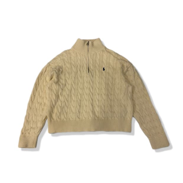polo ralph lauren sweater half jip XL