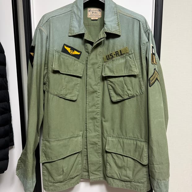[L] 폴로 정글 워시드 퍼티그 자켓