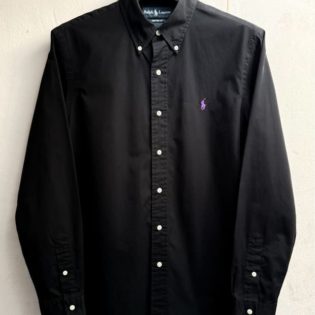 Polo Ralph Lauren Black Cotton Shirt