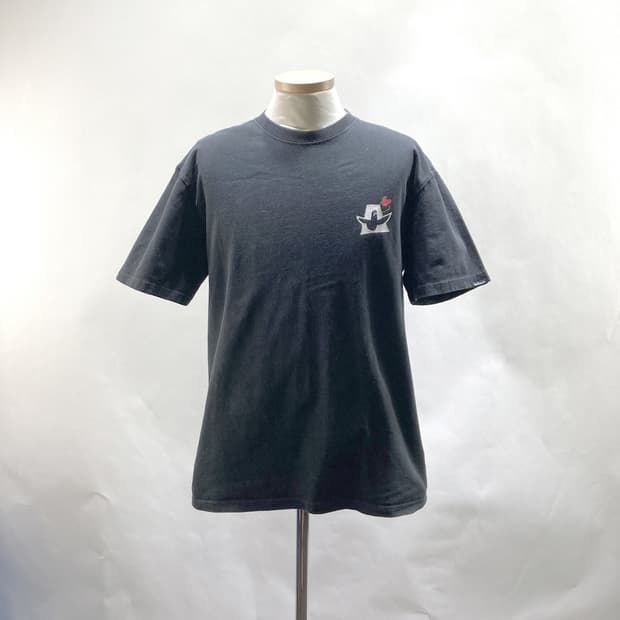 마크곤잘레스 남성라운드반팔티 블랙 M