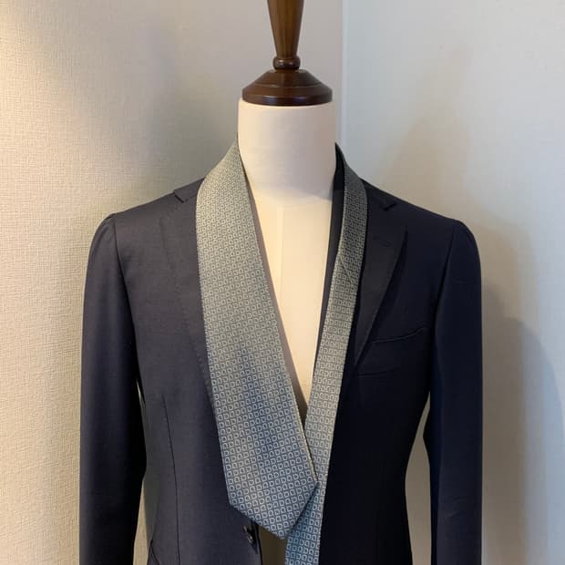 살바토레 페레가모 간치니 명품넥타이 100실크 A+등급