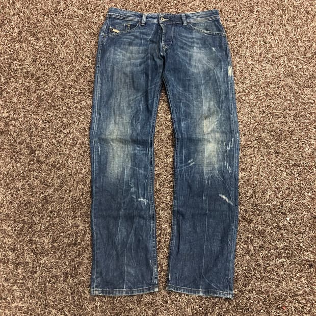 디젤 Darron 워싱 디스 데님 팬츠