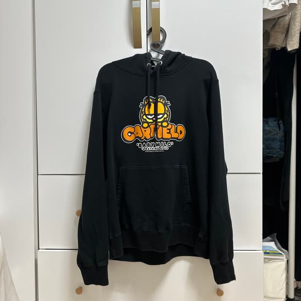 베이프 마일로X가필드 후드티 L