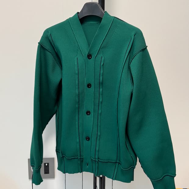 사카이 sacai 니트 가디건 그린 105