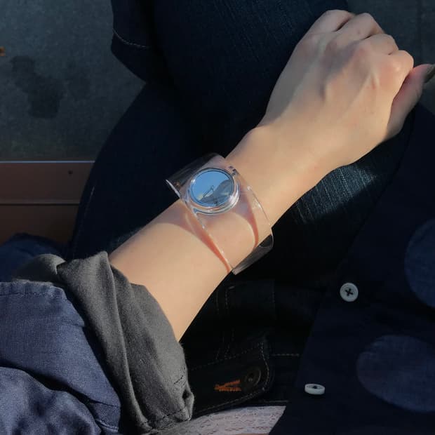 이세이 미야케 O watch 뱅글 손목 시계