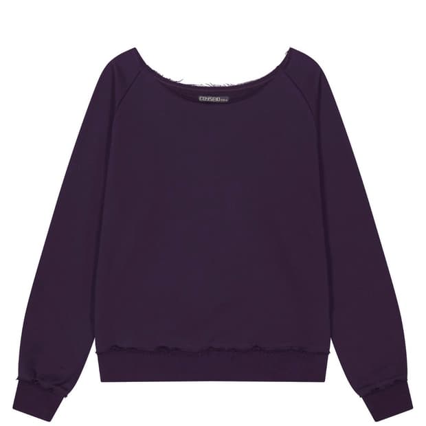 코이세이오038) Off-Shoulder Sweatshirt PP M