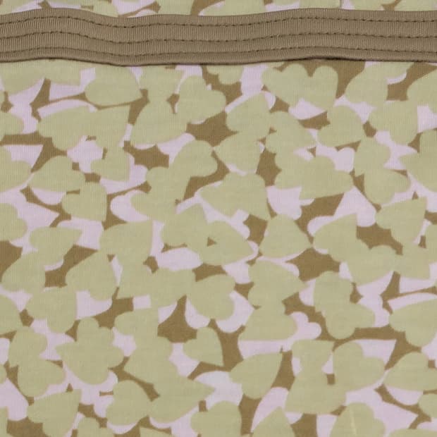 Courreges heart pattern blouse