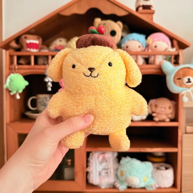 고전산리오 고전폼폼푸린 체리 폼폼푸린 인형