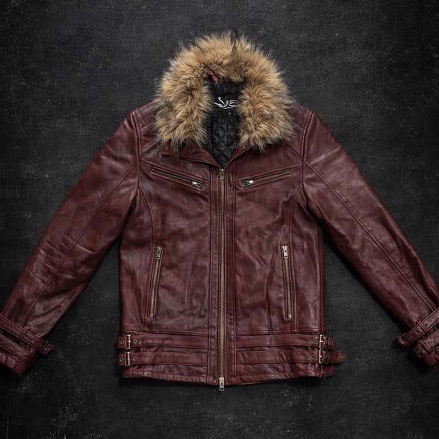 Jackrose 00s lamb skin trimming fur jack