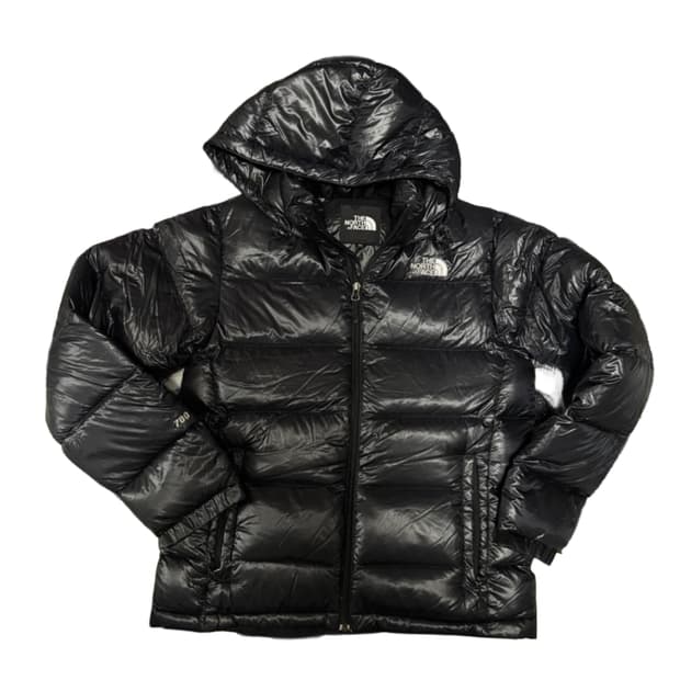 노스페이스 유광 경량패딩 XL