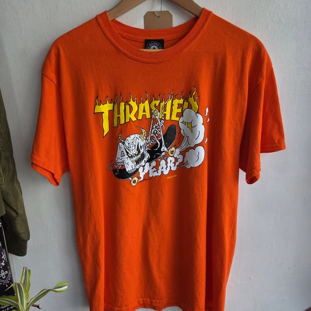 [2010's] THRASHER × NECKFACE — Skate & D
