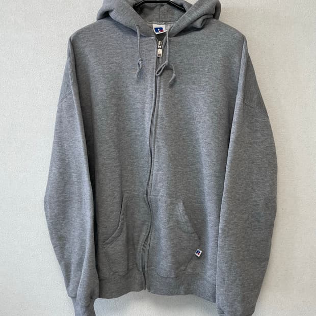 90s russell athletic hoodie zip 러셀